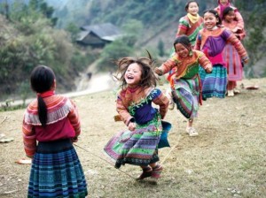 Enfants-ethniques-H'-mong