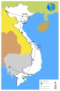 carte-circuit-vietnam-essentiel-10-jours