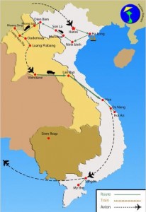 carte-circuit-vietnam-laos