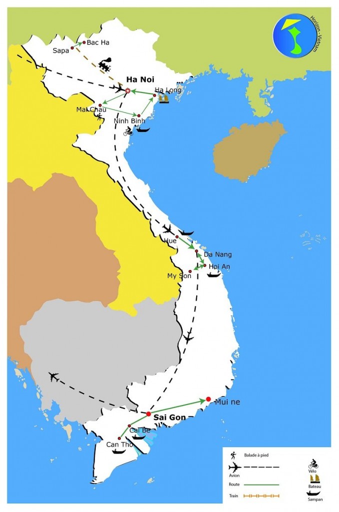 carte-circuit-vietnam-tel-qu-il-est-19-jours